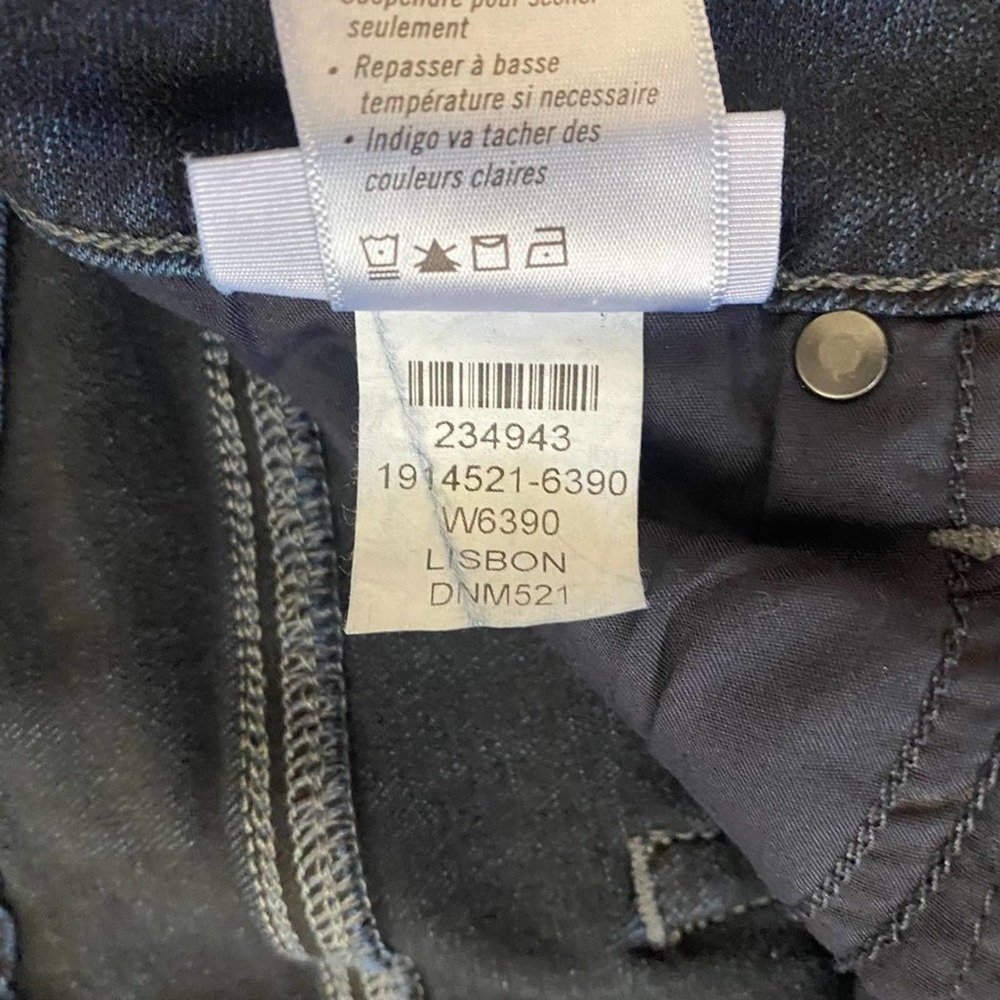 NWT! PAIGE sz 25 Hoxton Crop Transcend High Rise Lisbon Skinny ANKLE - Picture 4 of 7